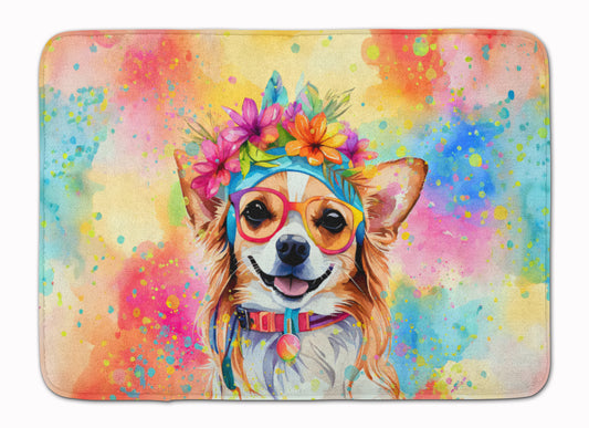 Buy this Chihuahua Hippie Dawg Memory Foam Kitchen Mat