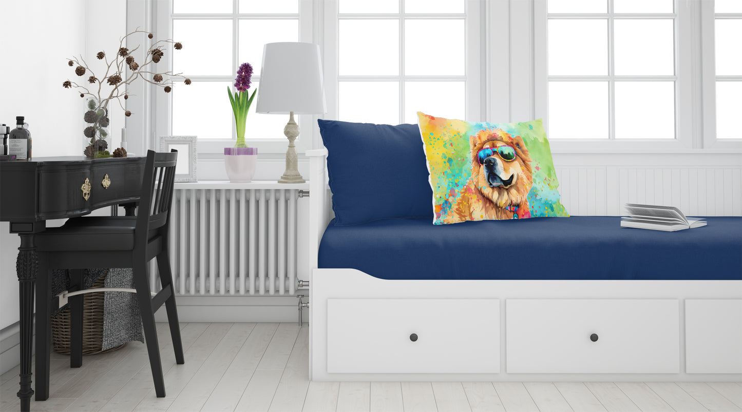 Chow Chow Hippie Dawg Standard Pillowcase