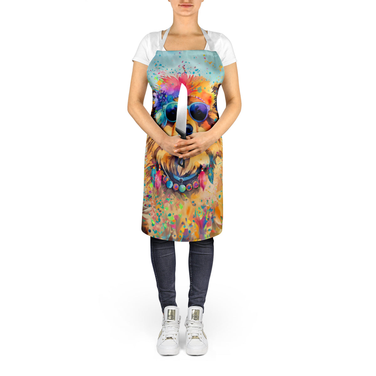 Chow Chow Hippie Dawg Apron