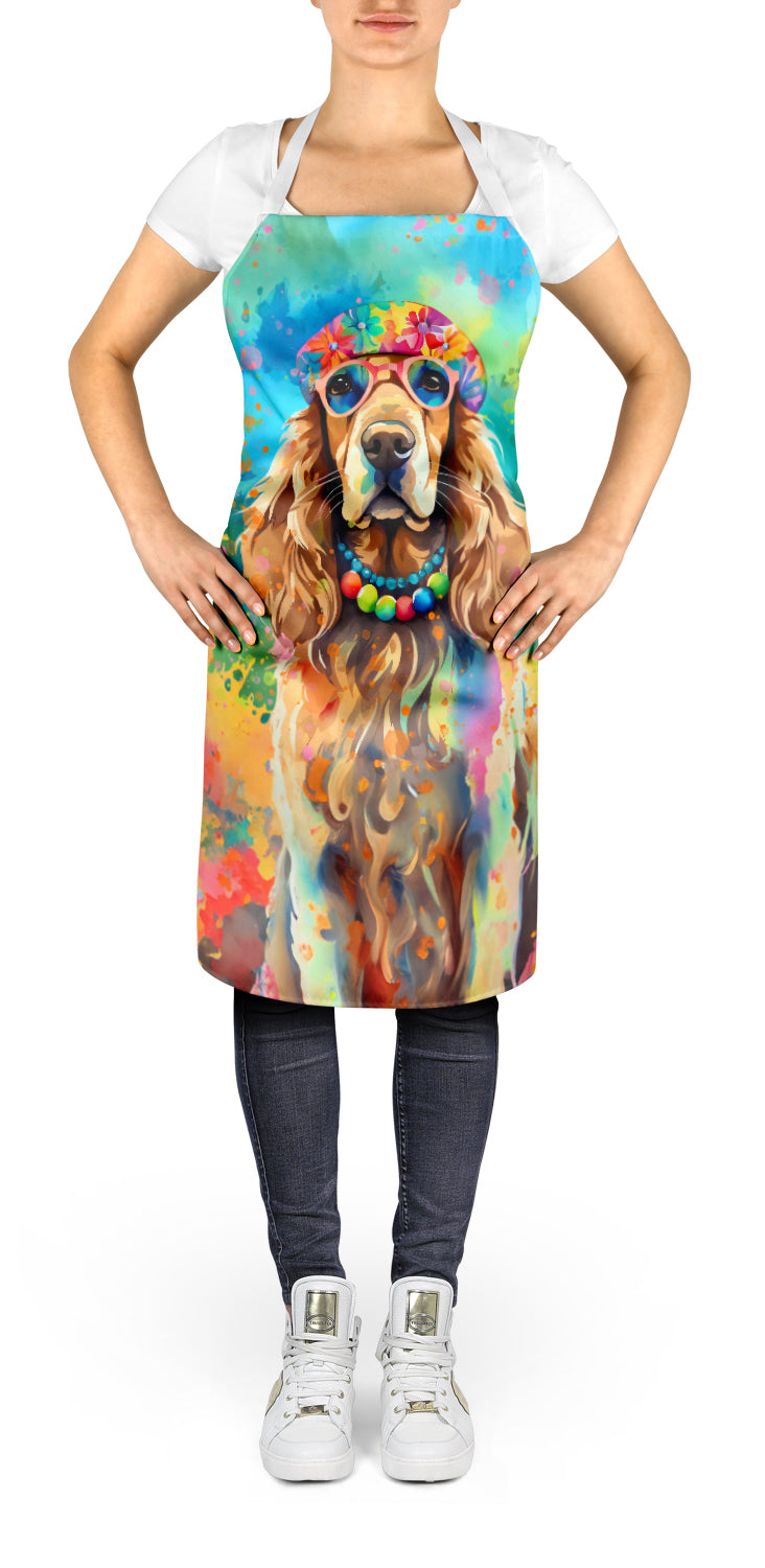 Cocker Spaniel Hippie Dawg Apron