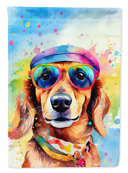 Buy this Dachshund Hippie Dawg Garden Flag