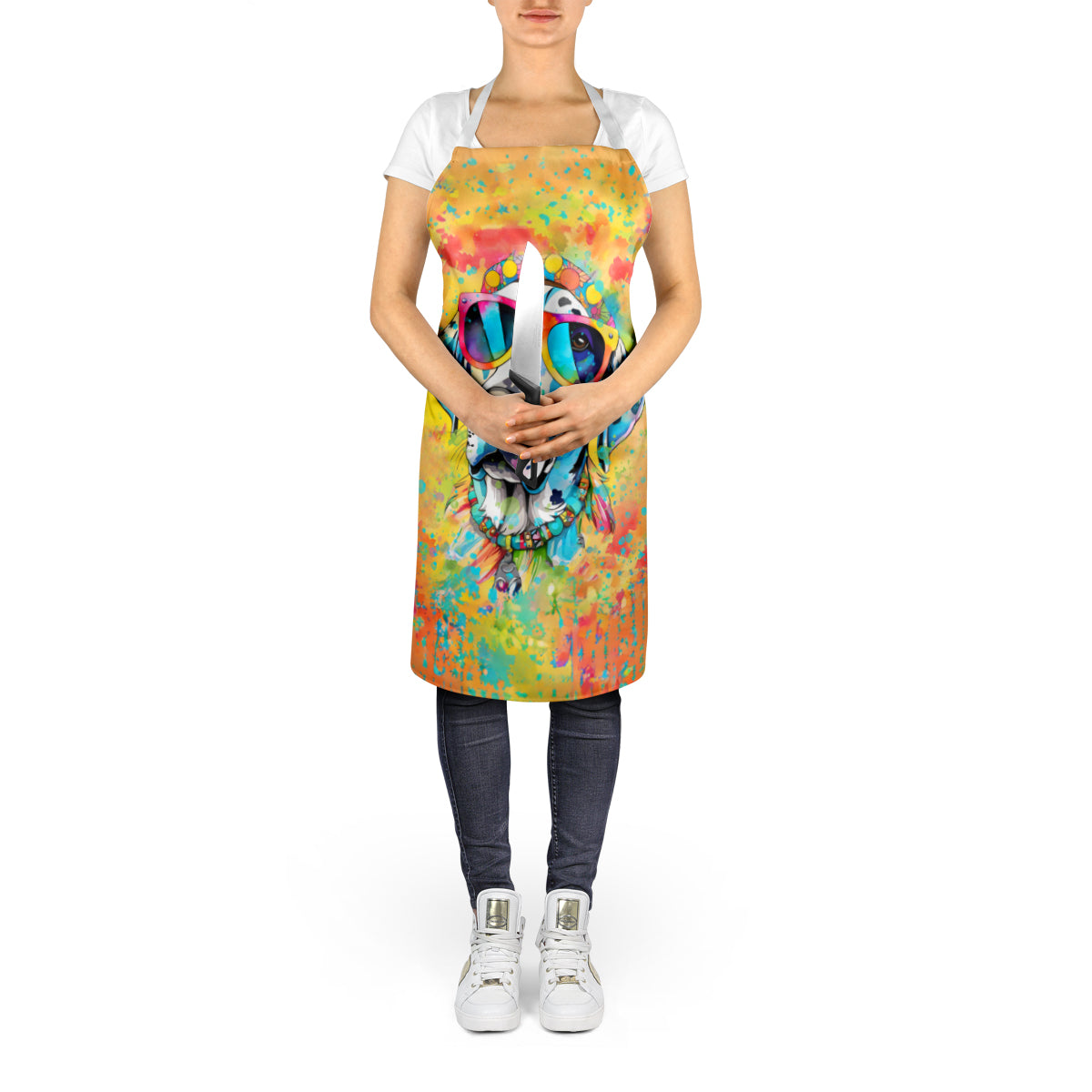 Dalmatian Hippie Dawg Apron