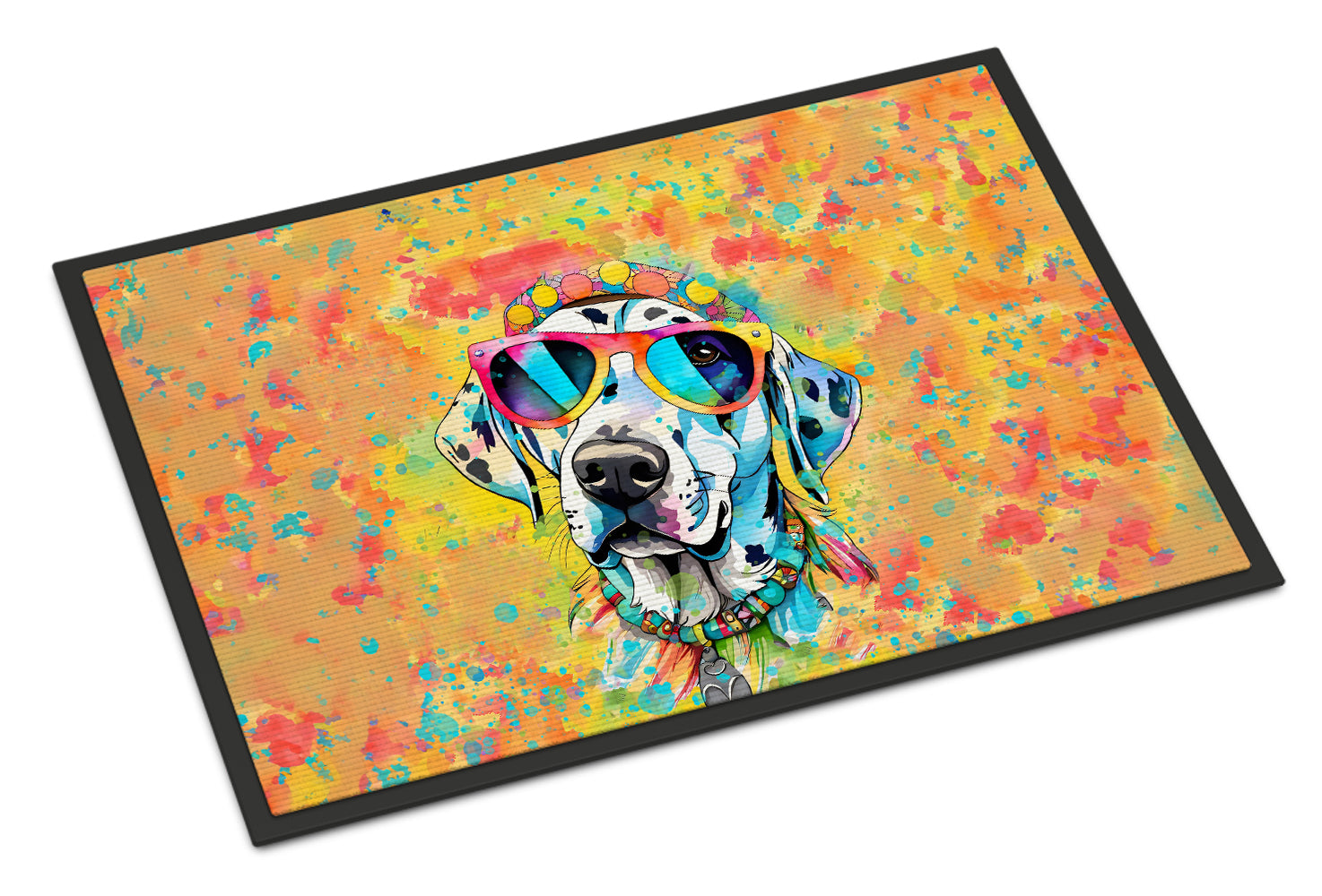 Buy this Dalmatian Hippie Dawg Doormat