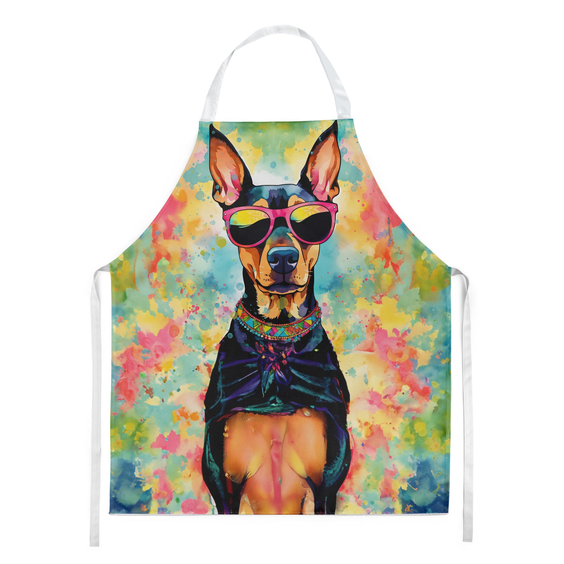 Buy this Doberman Pinscher Hippie Dawg Apron