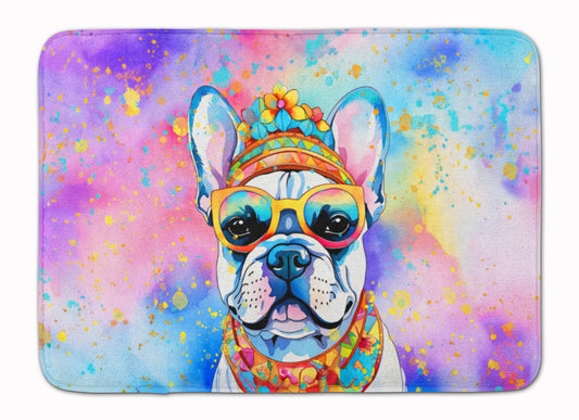 Buy this French Bulldog Hippie Dawg Memory Foam Kitchen Mat