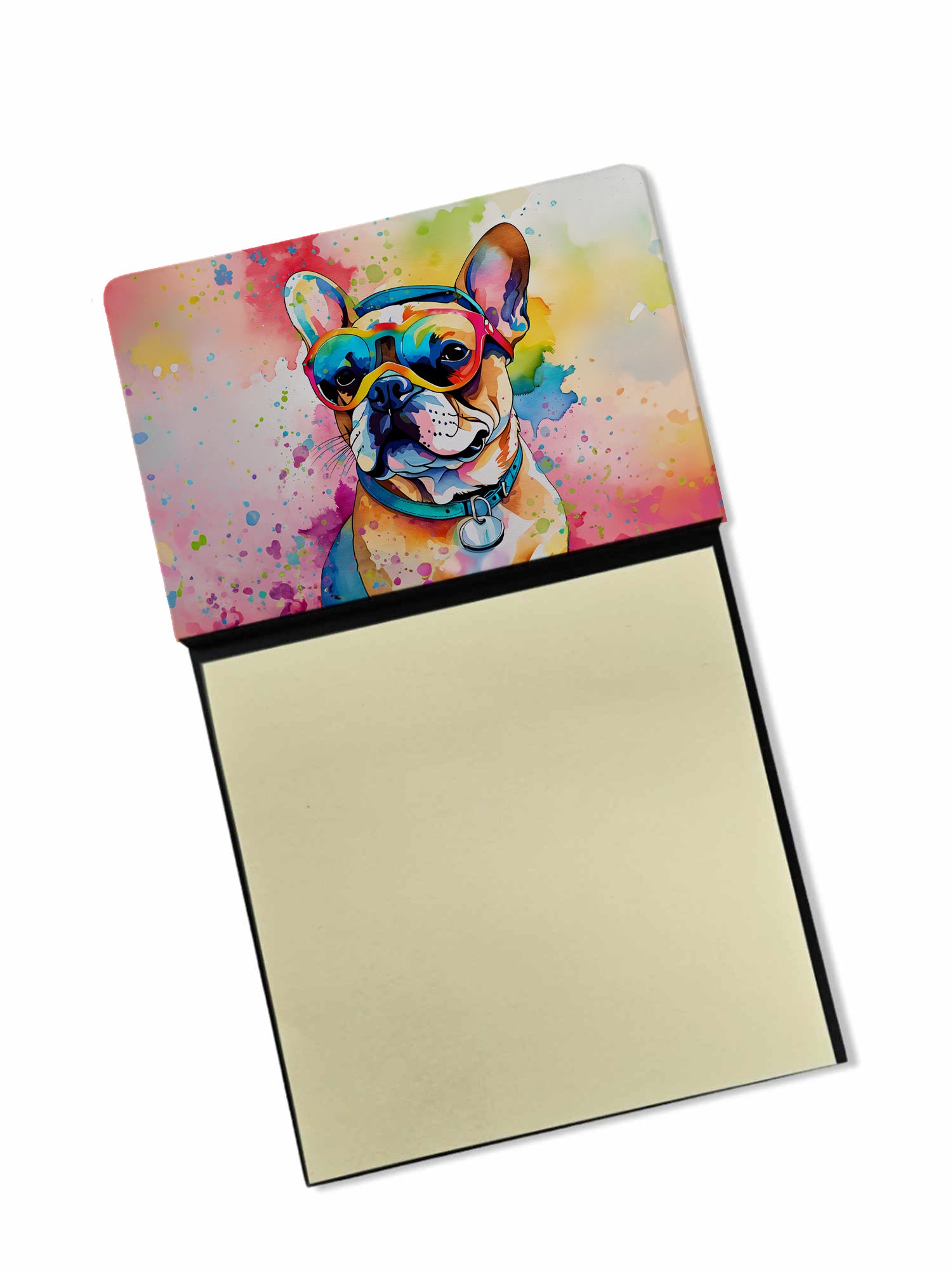 Buy this French Bulldog Hippie Dawg Sticky Note Holder