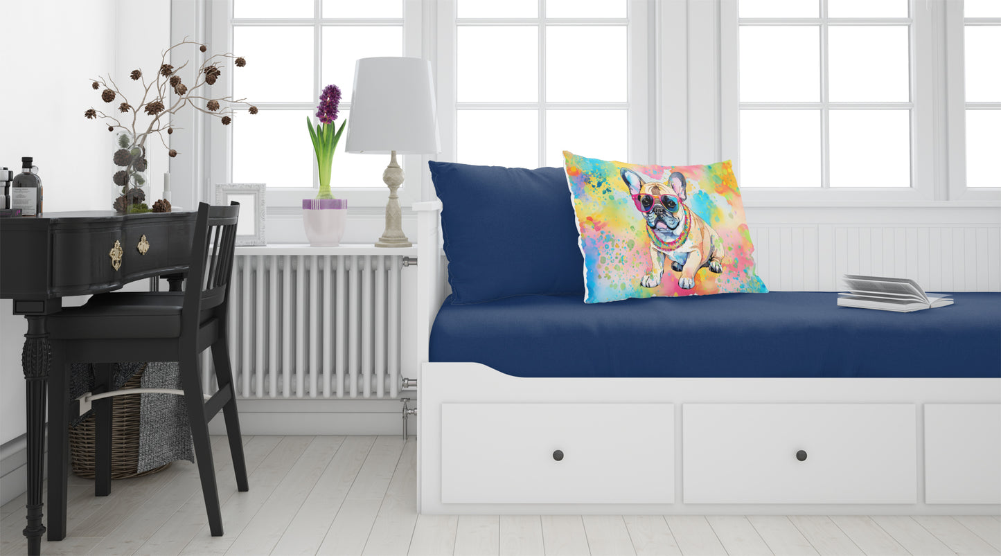 French Bulldog Hippie Dawg Standard Pillowcase