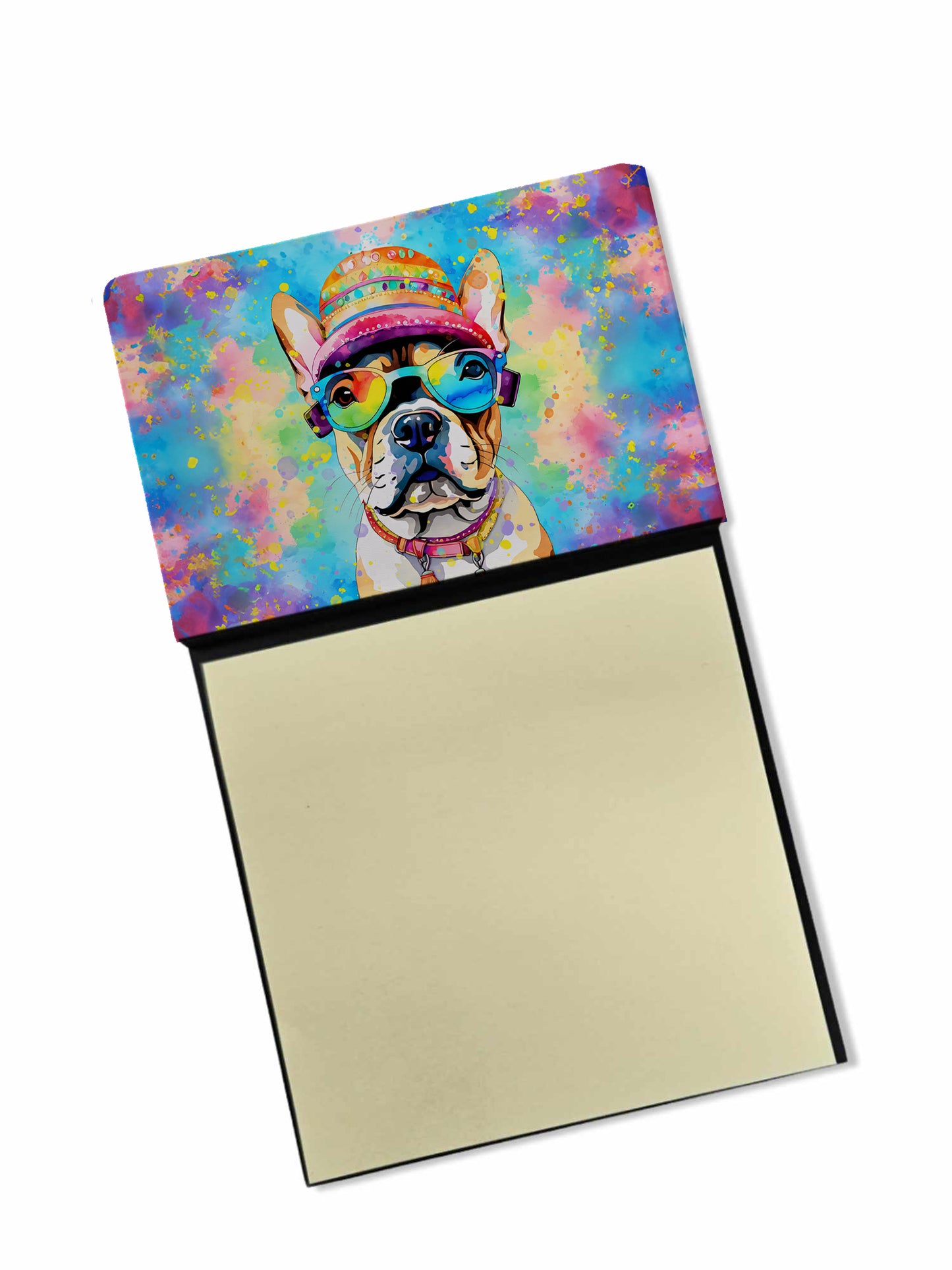 Buy this French Bulldog Hippie Dawg Sticky Note Holder