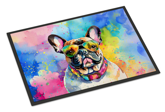 Buy this French Bulldog Hippie Dawg Doormat