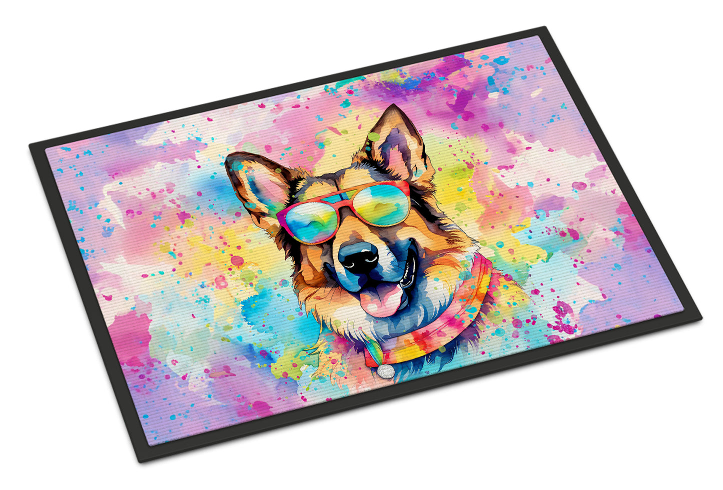 Buy this German Shepherd Hippie Dawg Doormat