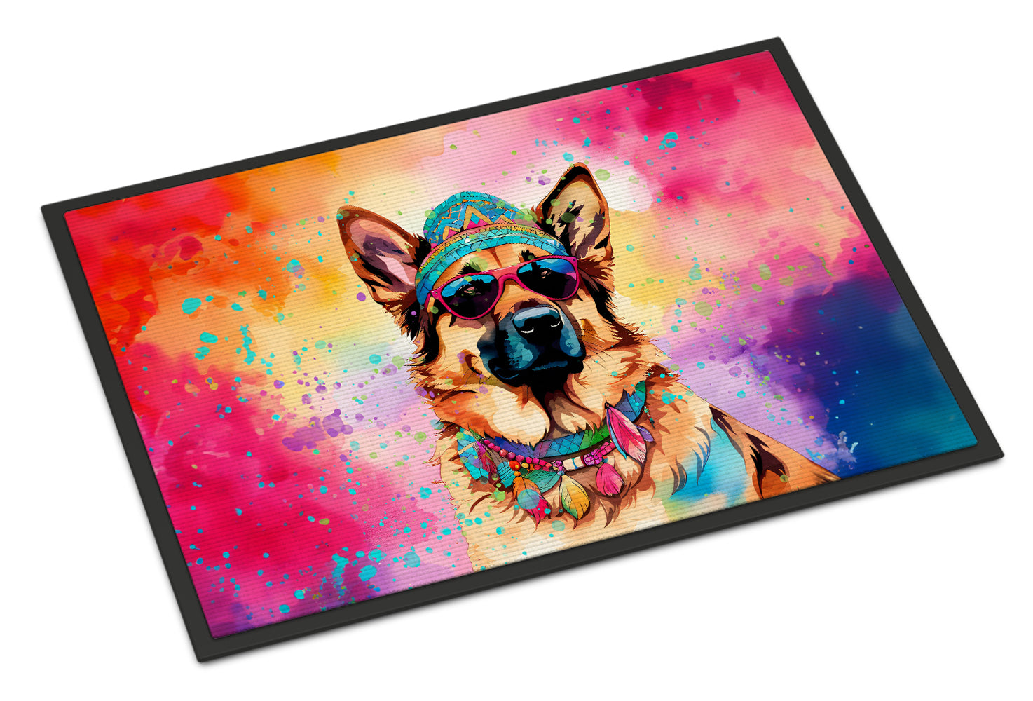 Buy this German Shepherd Hippie Dawg Doormat