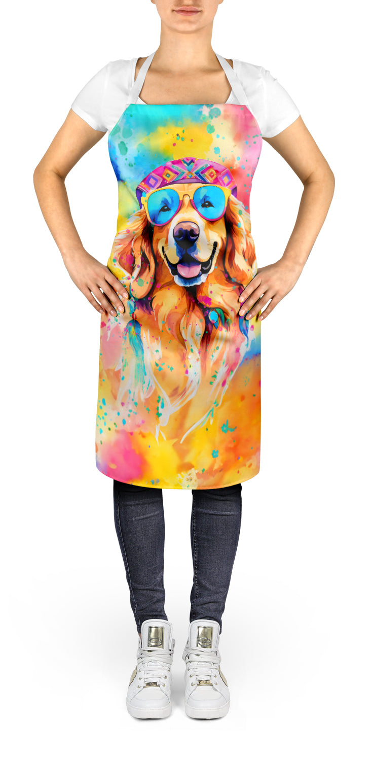 Golden Retriever Hippie Dawg Apron