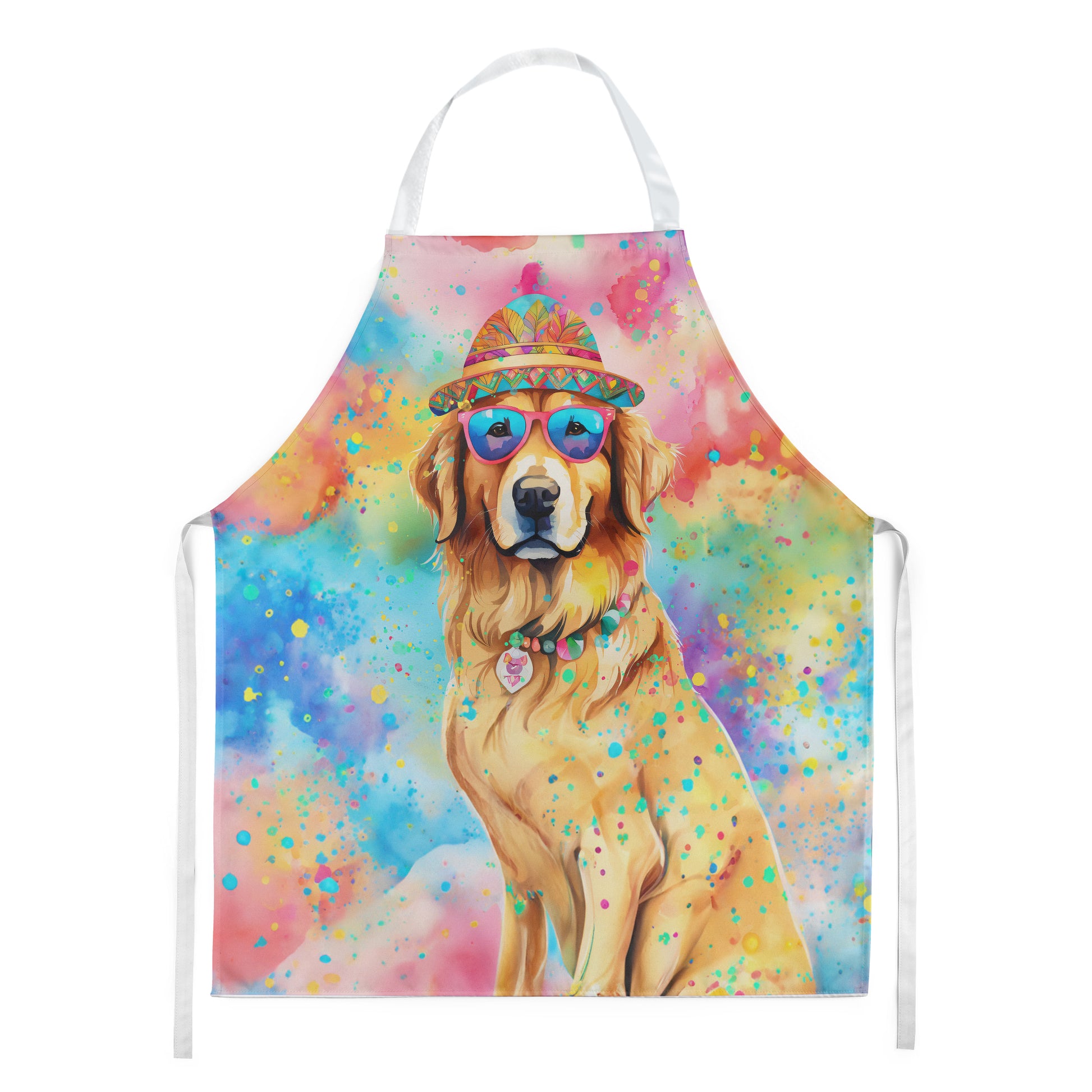 Buy this Golden Retriever Hippie Dawg Apron