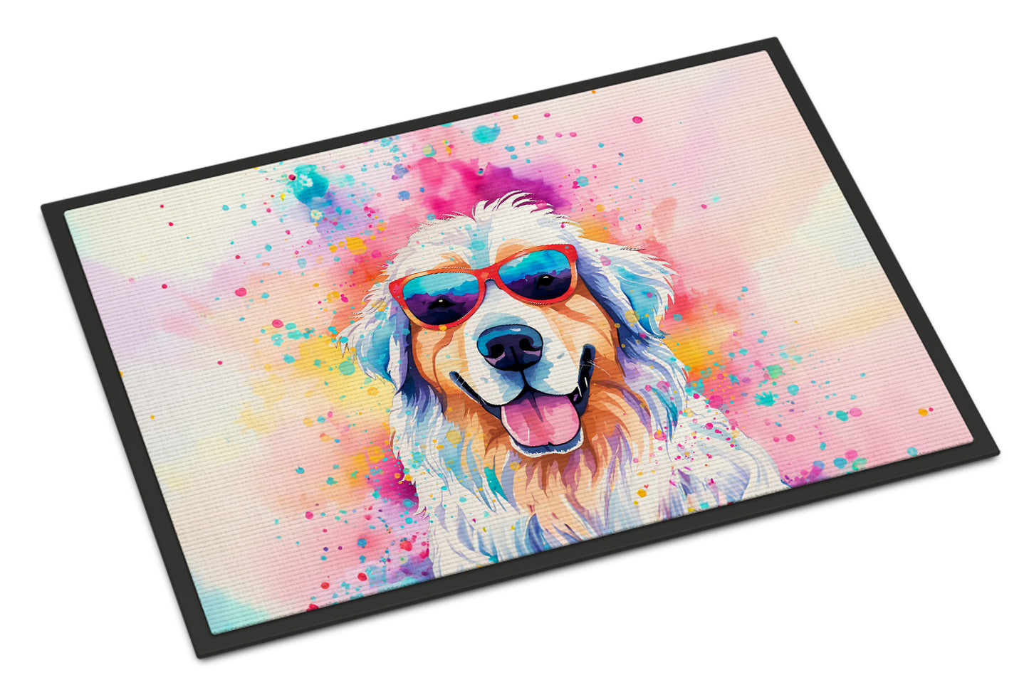 Buy this Great Pyrenees Hippie Dawg Doormat