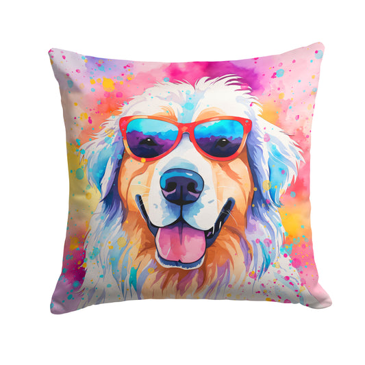 Buy this Great Pyrenees Hippie Dawg Throw Pillow