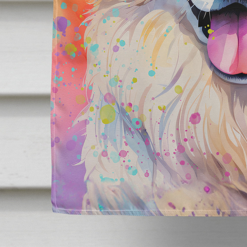 Great Pyrenees Hippie Dawg House Flag