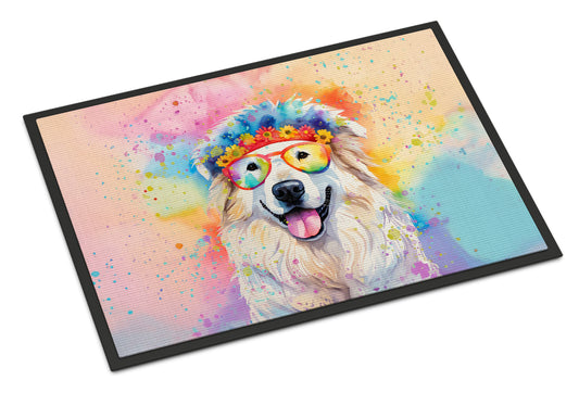 Buy this Great Pyrenees Hippie Dawg Doormat