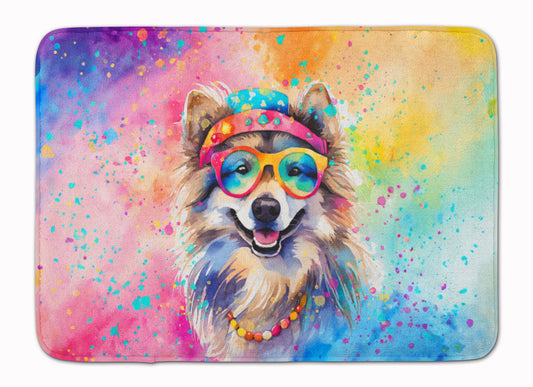 Buy this Keeshond Hippie Dawg Memory Foam Kitchen Mat