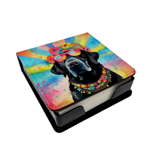 Buy this Black Labrador Hippie Dawg PU Leather Note Paper Holder