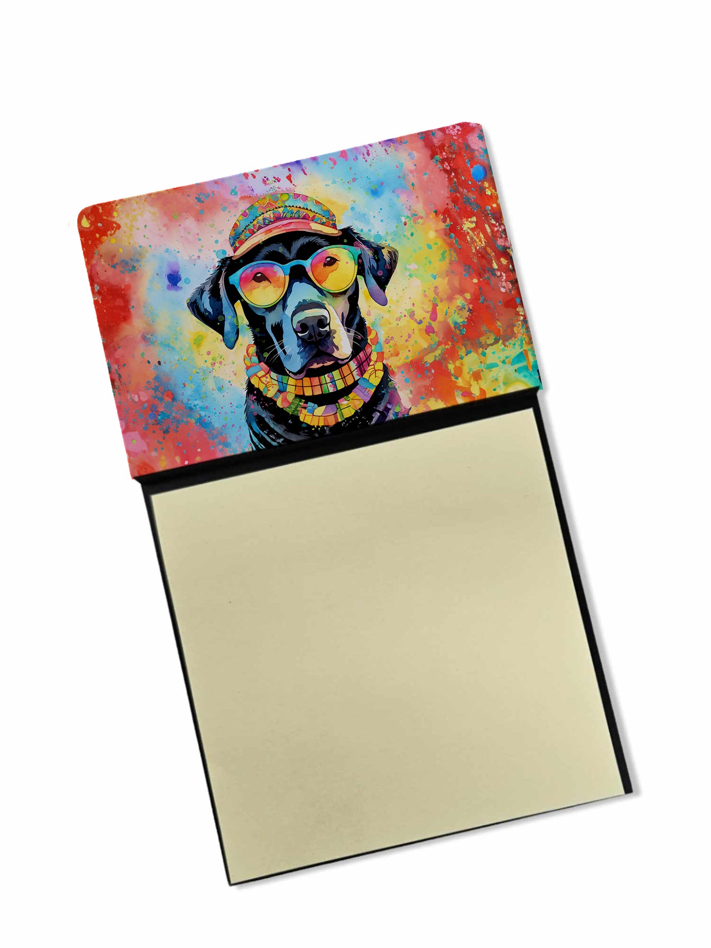 Buy this Black Labrador Hippie Dawg Sticky Note Holder