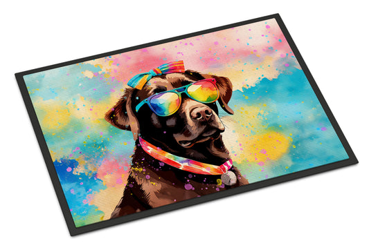 Buy this Chocolate Labrador Hippie Dawg Doormat