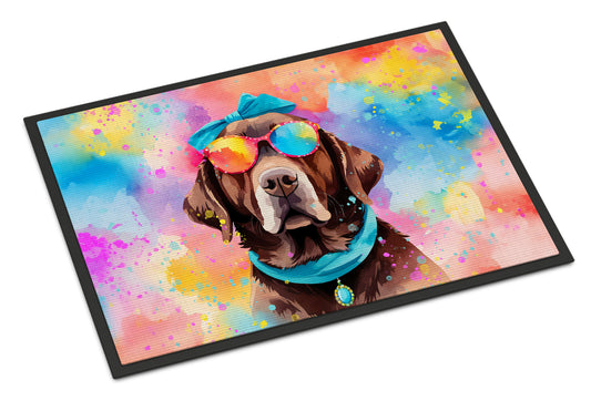 Buy this Chocolate Labrador Hippie Dawg Doormat