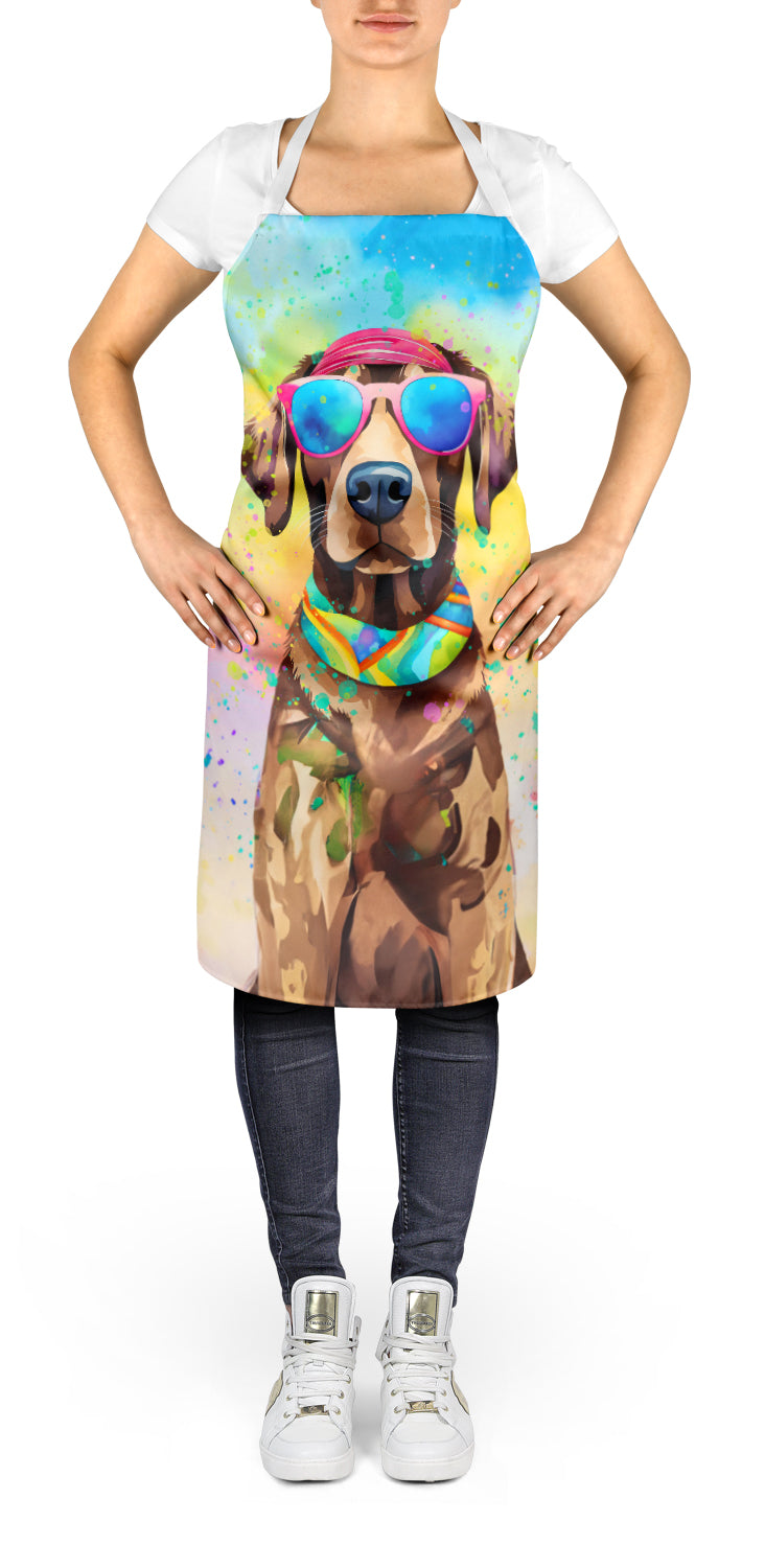 Chocolate Labrador Hippie Dawg Apron