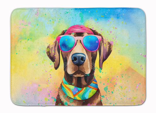 Buy this Chocolate Labrador Hippie Dawg Memory Foam Kitchen Mat