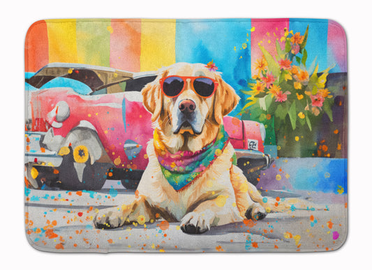 Buy this Yellow Labrador Hippie Dawg Memory Foam Kitchen Mat