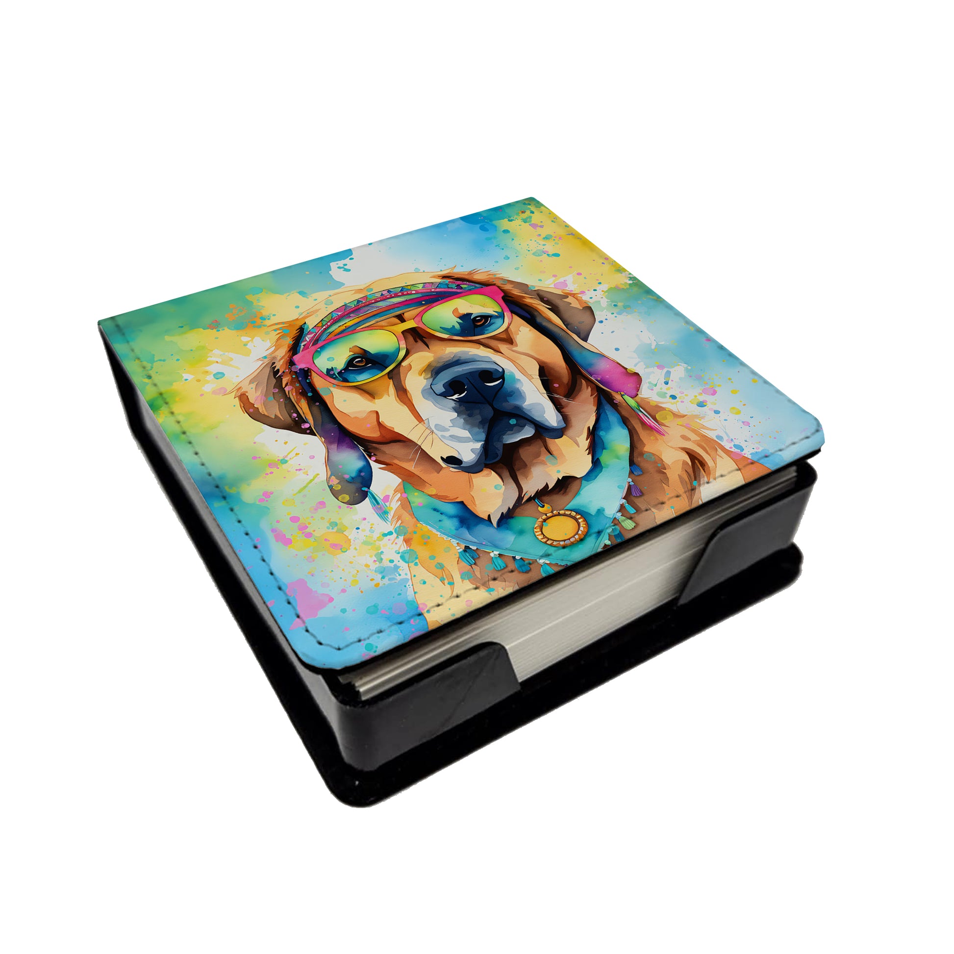 Buy this Mastiff Hippie Dawg PU Leather Note Paper Holder