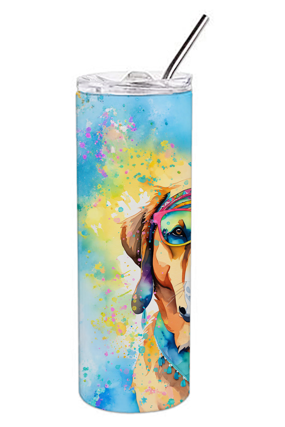 Mastiff Hippie Dawg Stainless Steel Skinny Tumbler