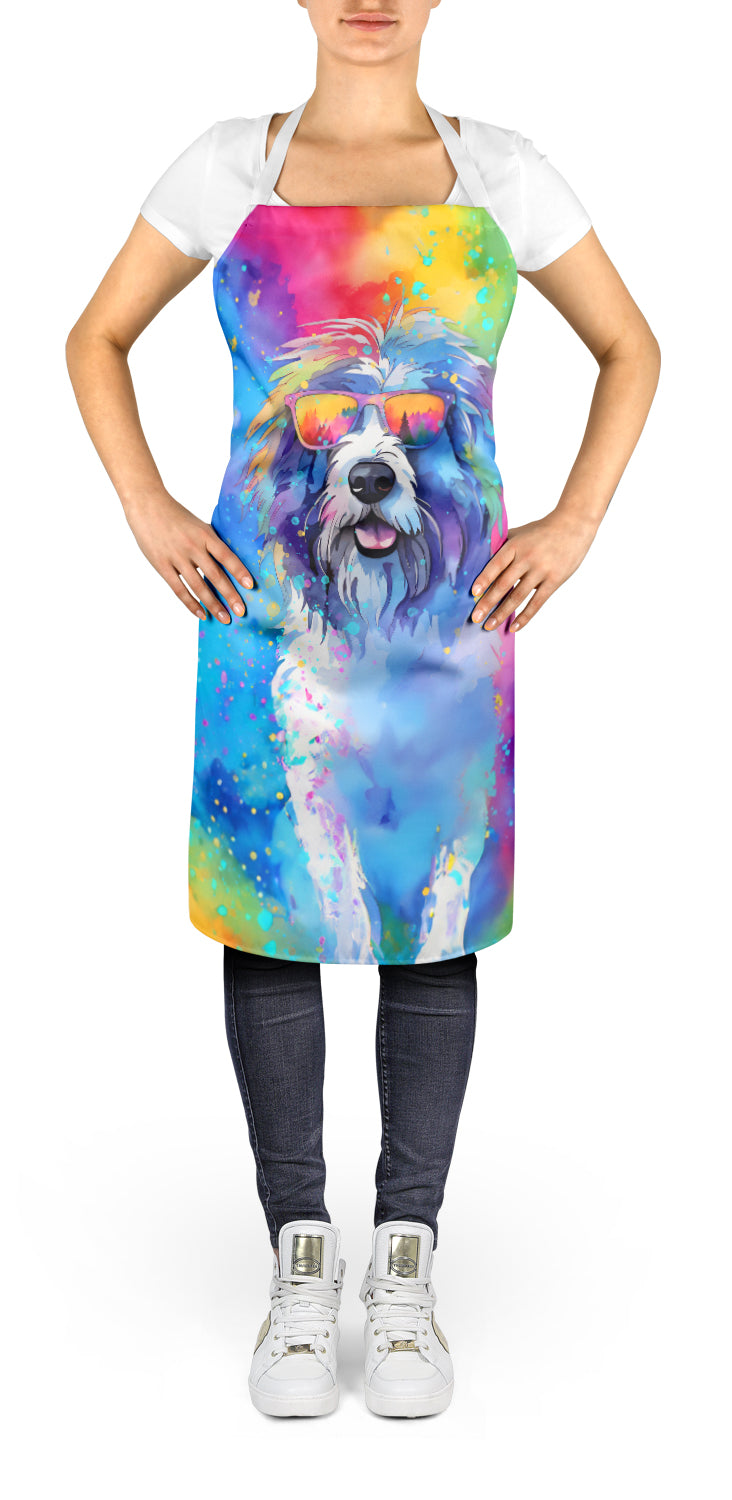 Old English Sheepdog Hippie Dawg Apron