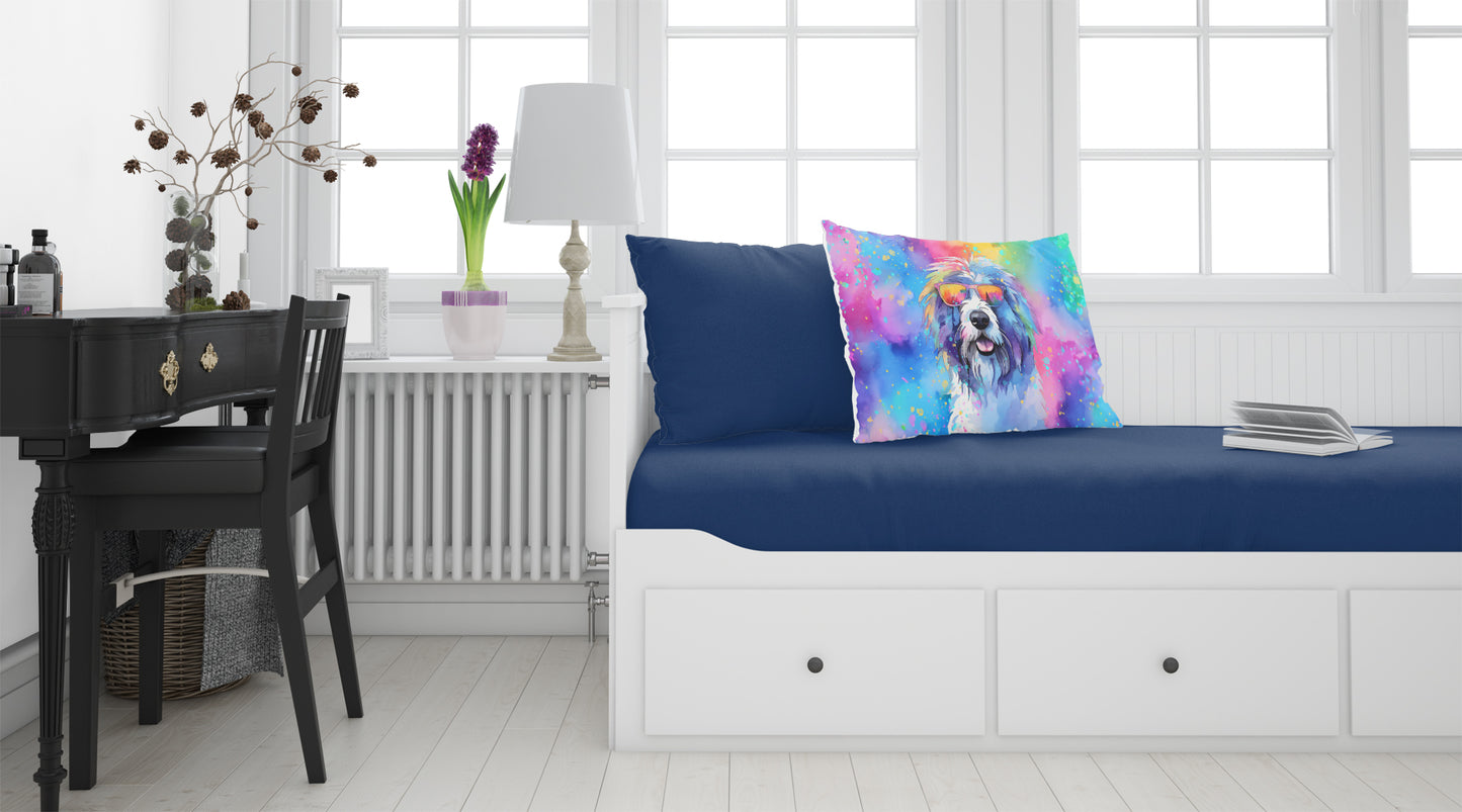 Old English Sheepdog Hippie Dawg Standard Pillowcase