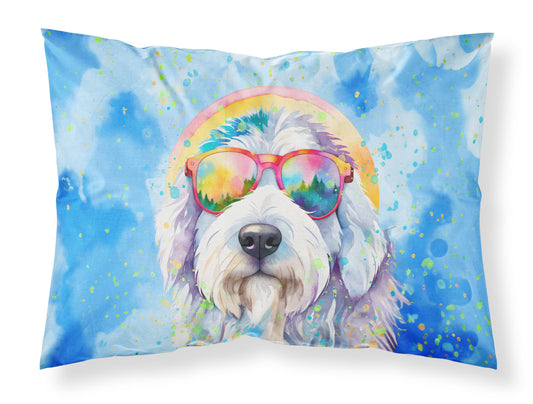 Buy this Old English Sheepdog Hippie Dawg Standard Pillowcase