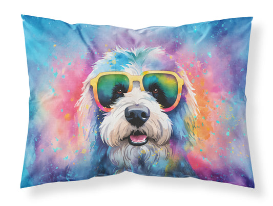 Buy this Old English Sheepdog Hippie Dawg Standard Pillowcase