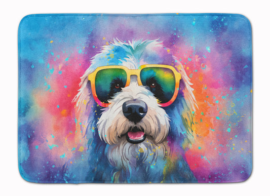 Buy this Old English Sheepdog Hippie Dawg Memory Foam Kitchen Mat