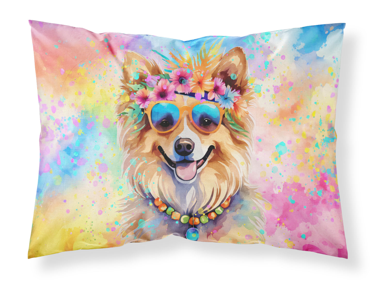 Buy this Pomeranian Hippie Dawg Standard Pillowcase