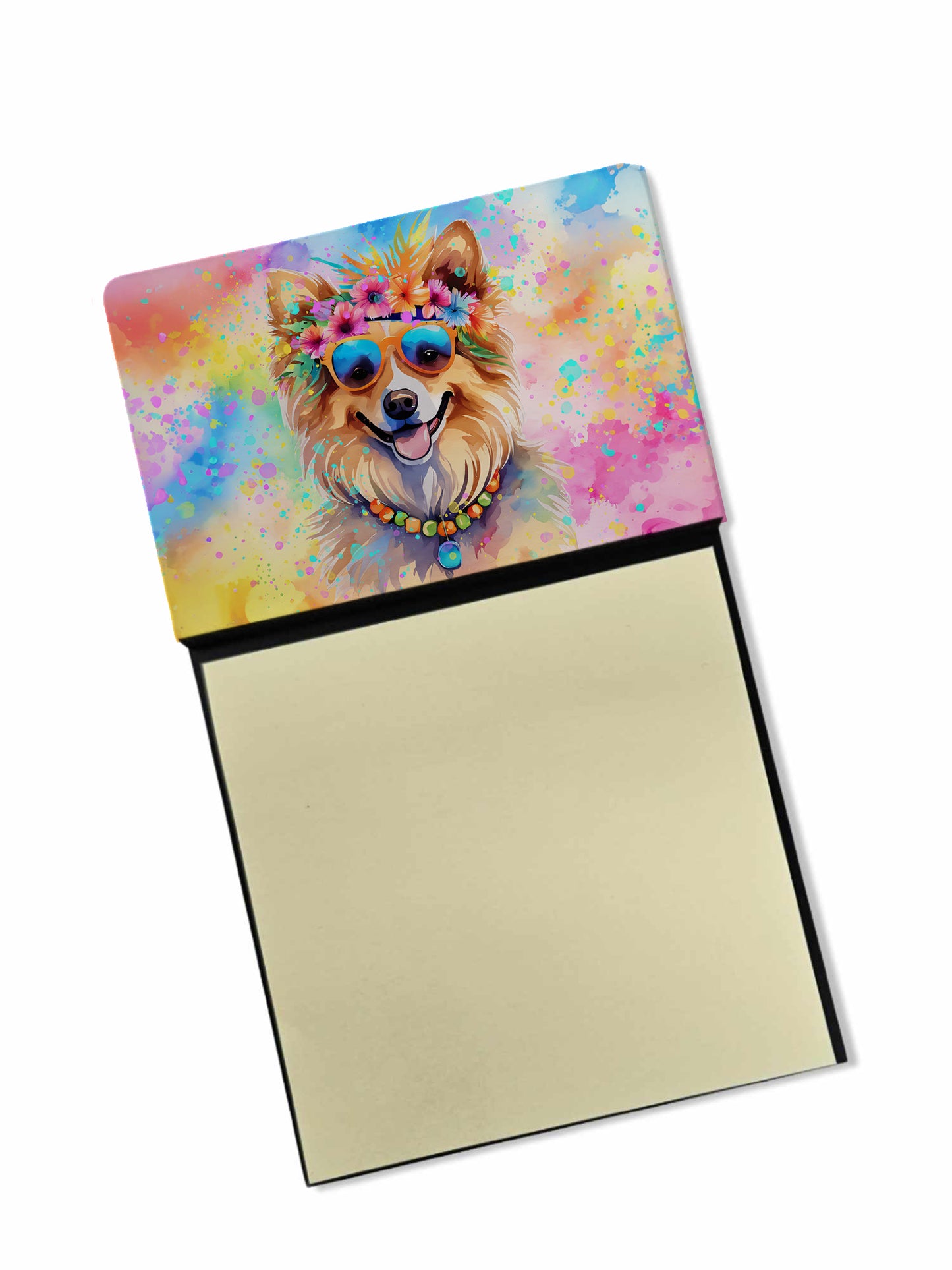 Buy this Pomeranian Hippie Dawg Sticky Note Holder