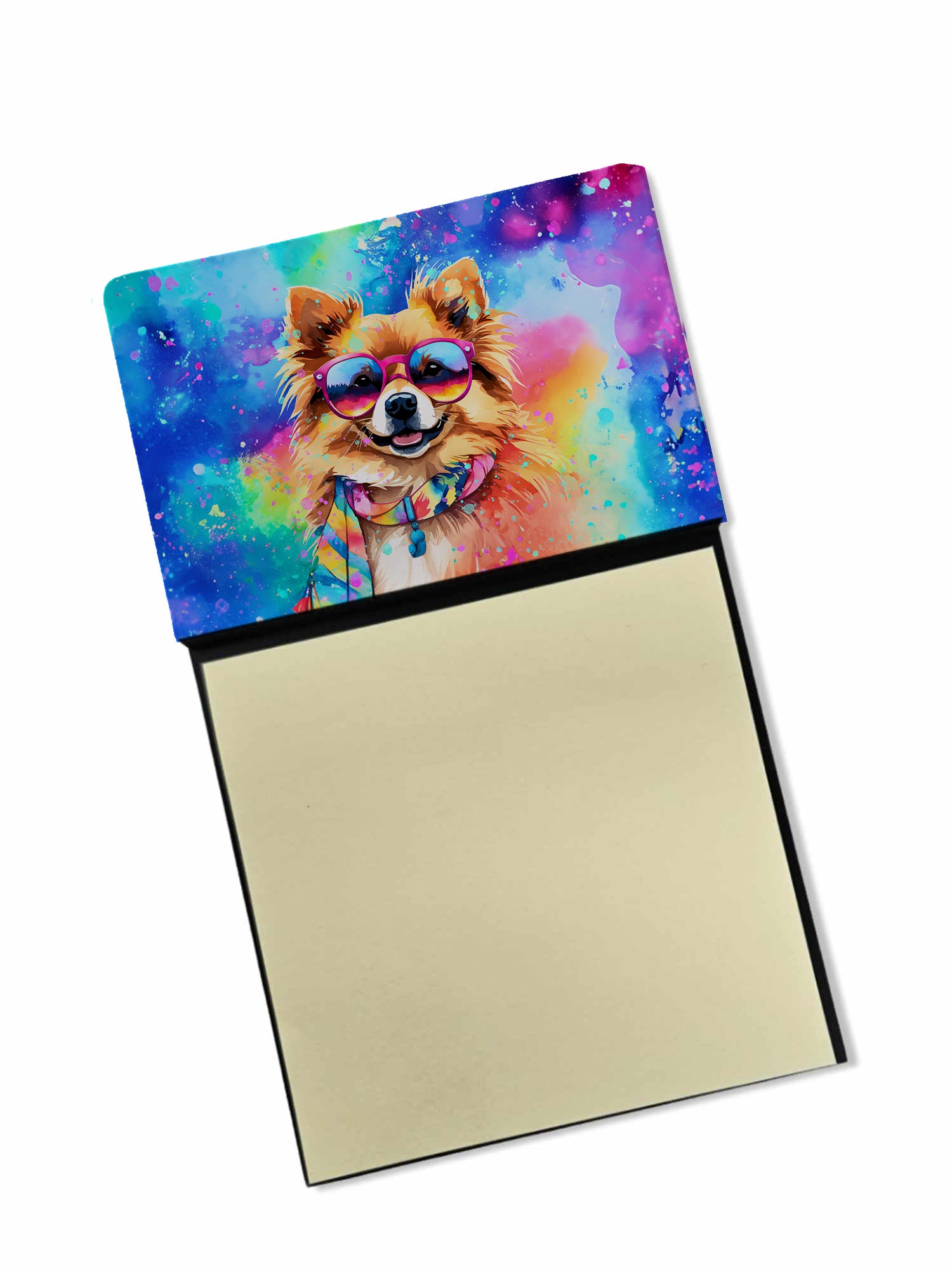 Buy this Pomeranian Hippie Dawg Sticky Note Holder