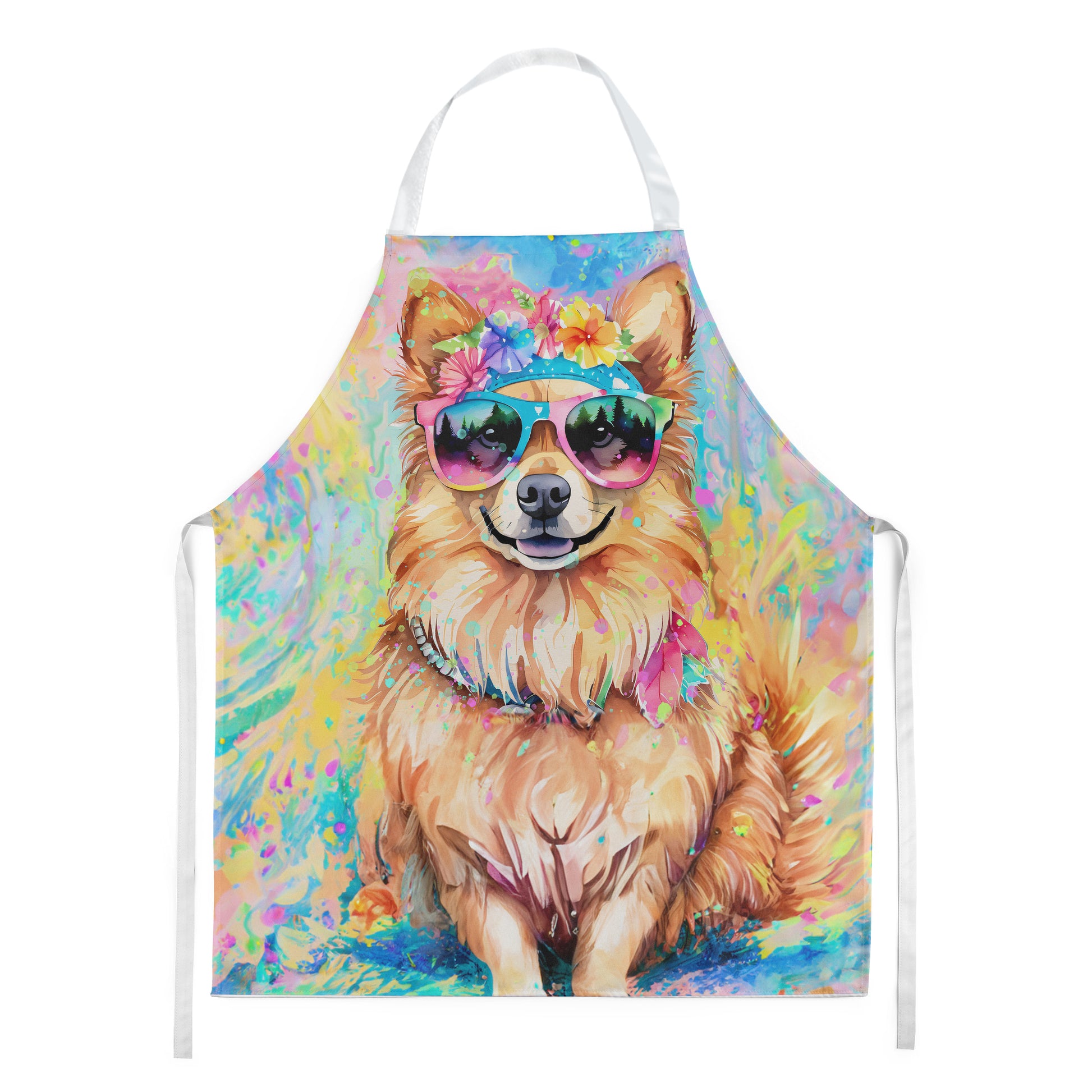 Buy this Pomeranian Hippie Dawg Apron