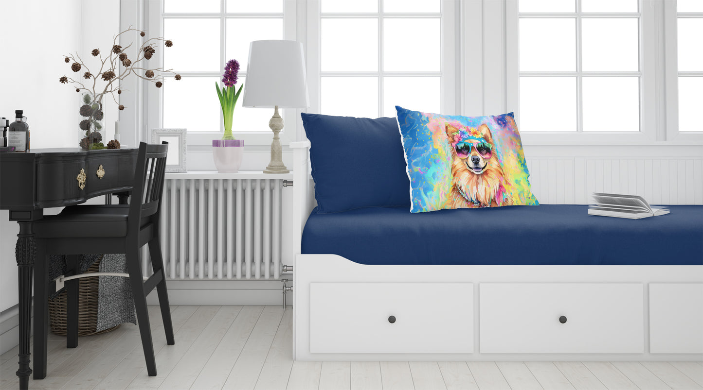 Pomeranian Hippie Dawg Standard Pillowcase