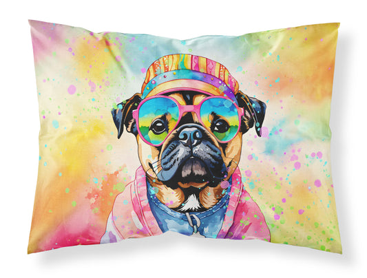 Buy this Pug Hippie Dawg Standard Pillowcase