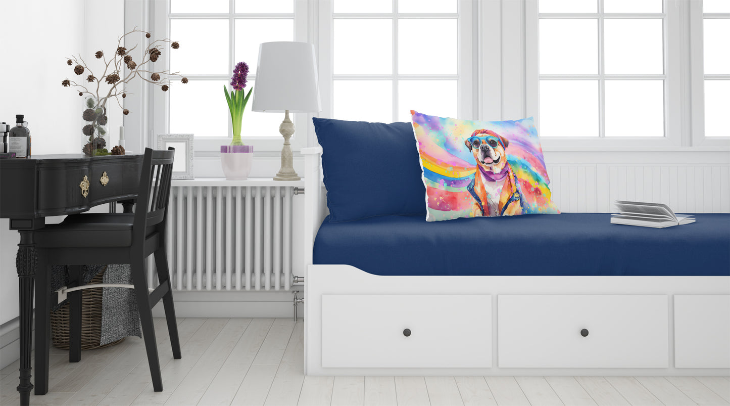 Pug Hippie Dawg Standard Pillowcase