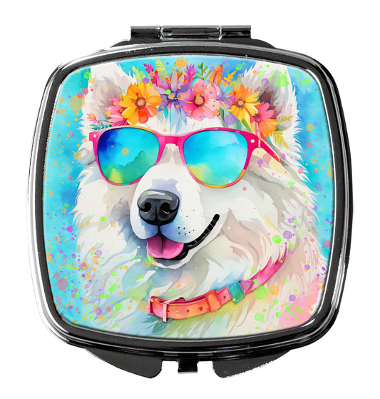 Buy this Samoyed Hippie Dawg Compact Mirror