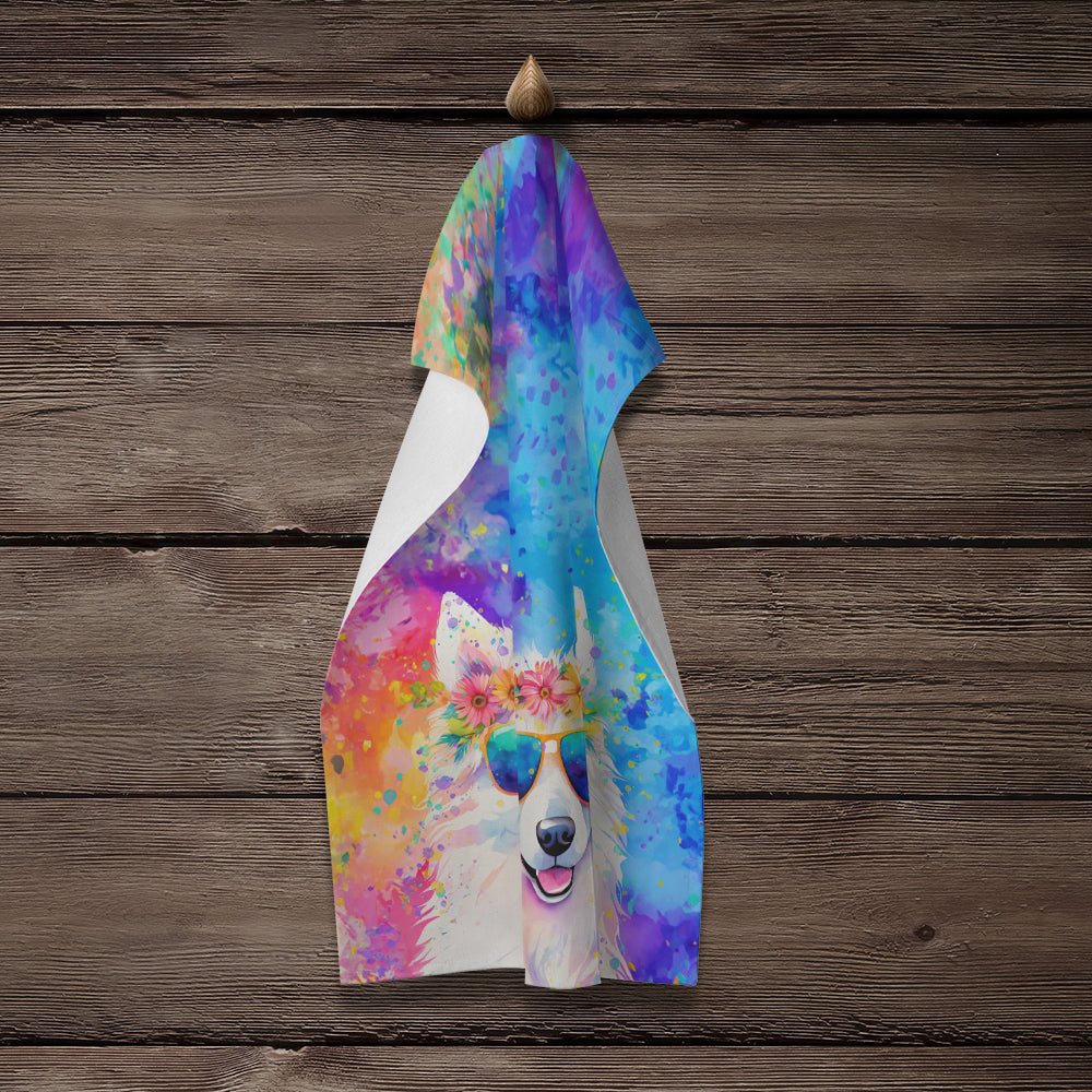 Samoyed Hippie Dawg Kitchen Towel