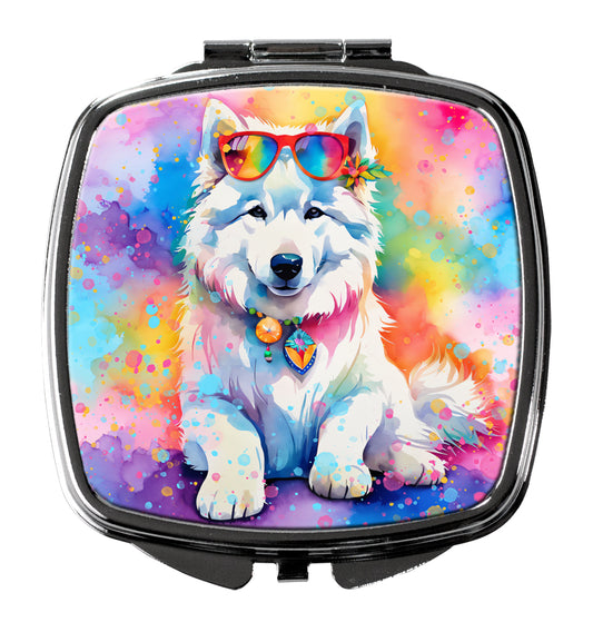 Buy this Samoyed Hippie Dawg Compact Mirror