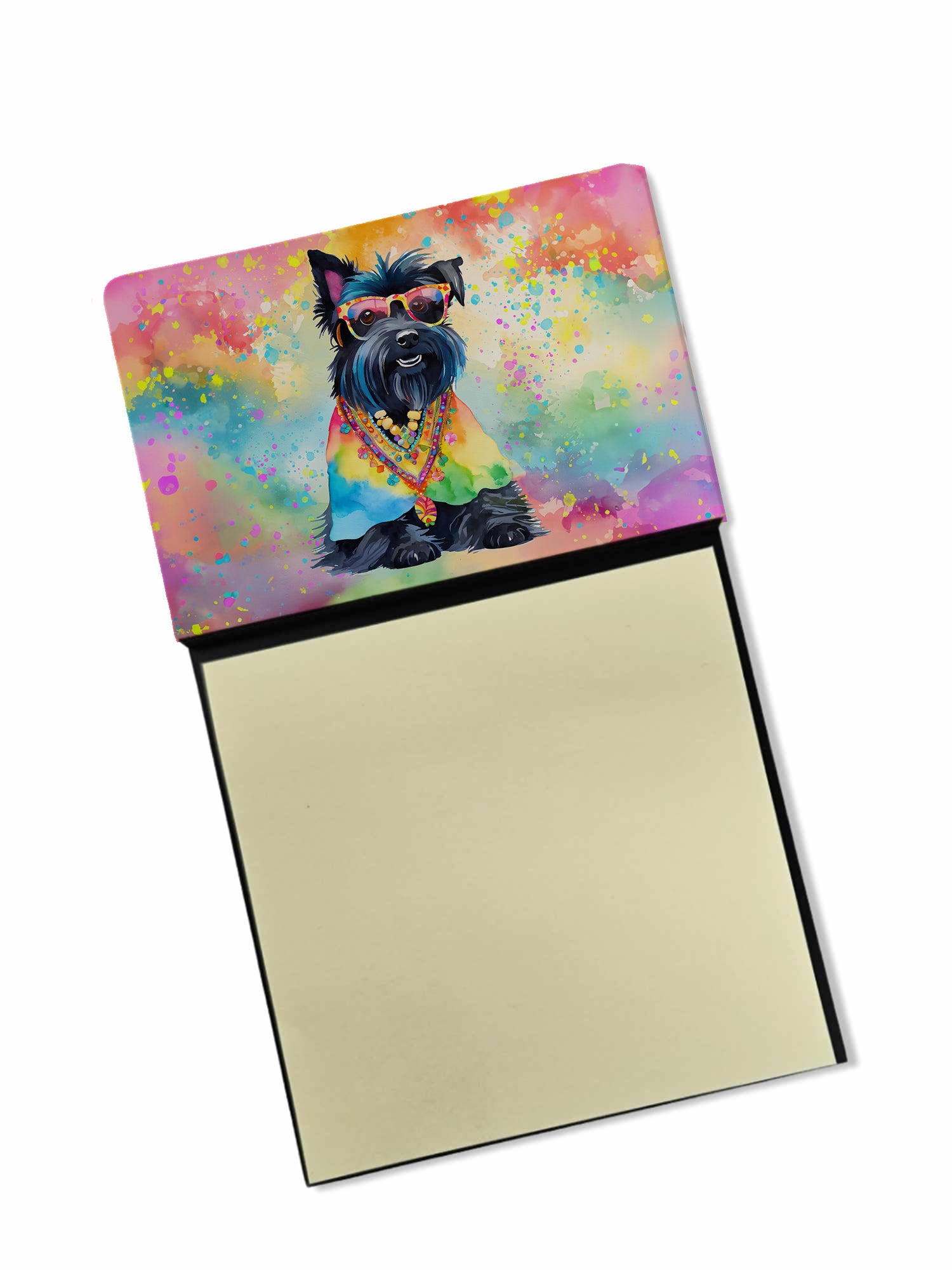 Buy this Scottish Terrier Hippie Dawg Sticky Note Holder