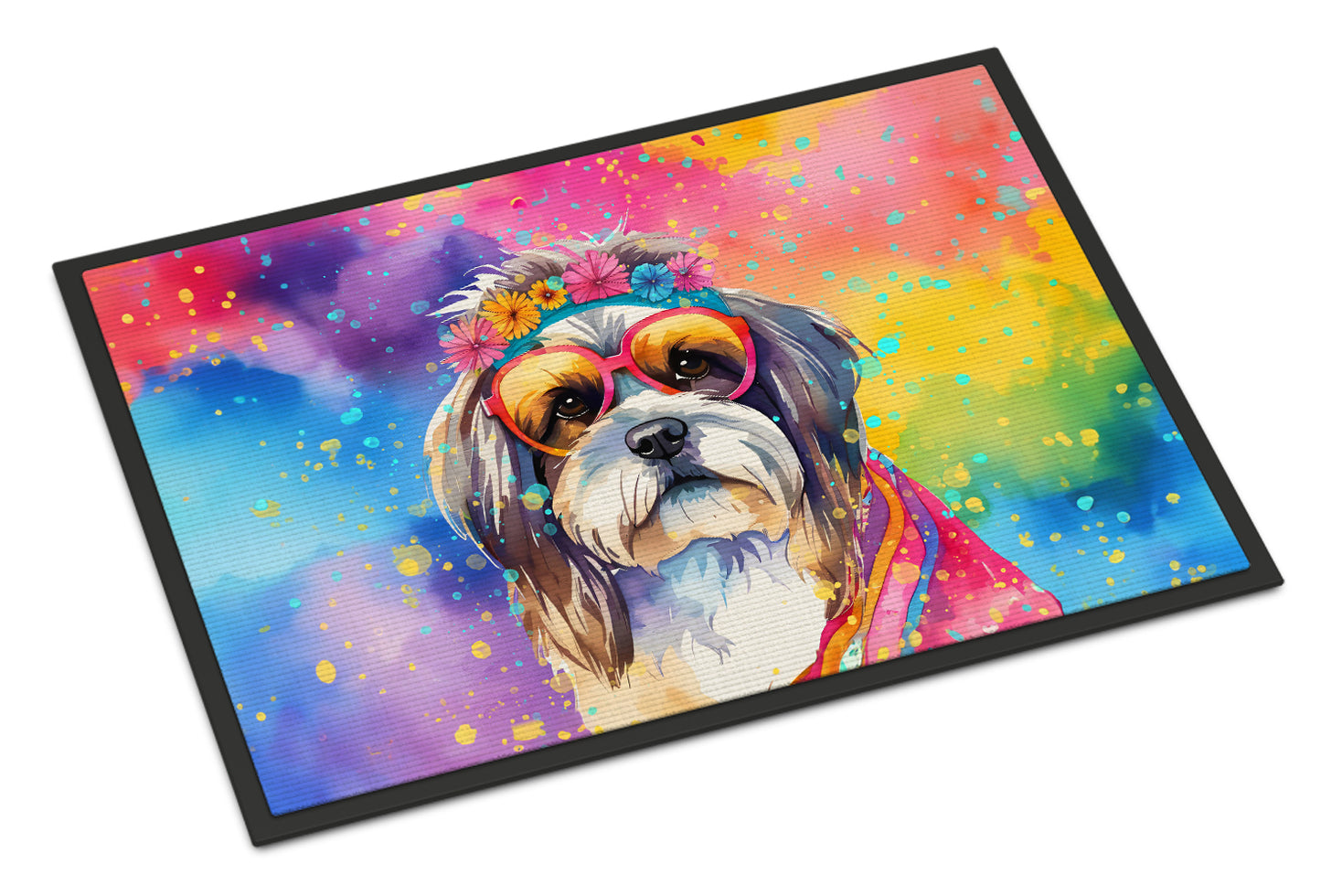 Buy this Shih Tzu Hippie Dawg Doormat