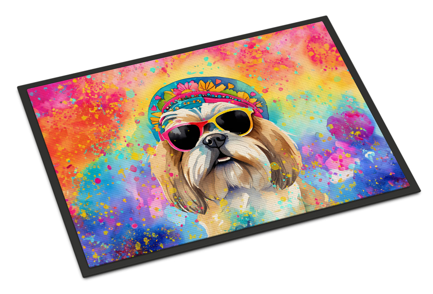 Buy this Shih Tzu Hippie Dawg Doormat