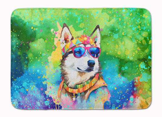 Buy this Siberian Husky Hippie Dawg Memory Foam Kitchen Mat